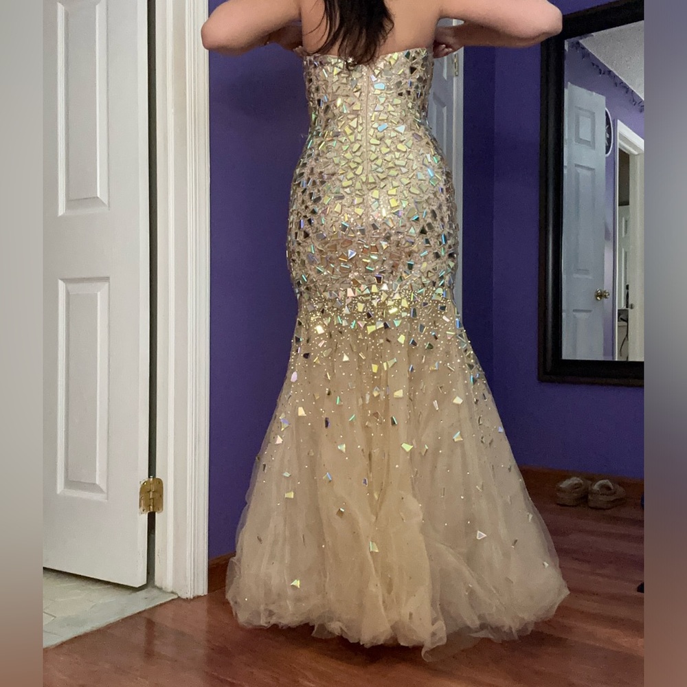 formal short navy blue dress A Line V Neck Prom Dresses, Short Navy Blue Gra Size:127cm/50” (for pants size 46”) Zenelle Black Sheer Mesh Bodycon